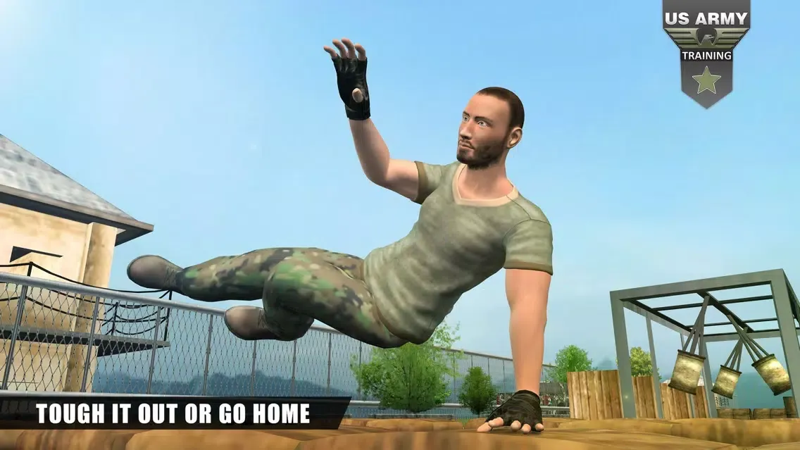 Captures d'écran de US Army Training School Game – Military Boot Camp