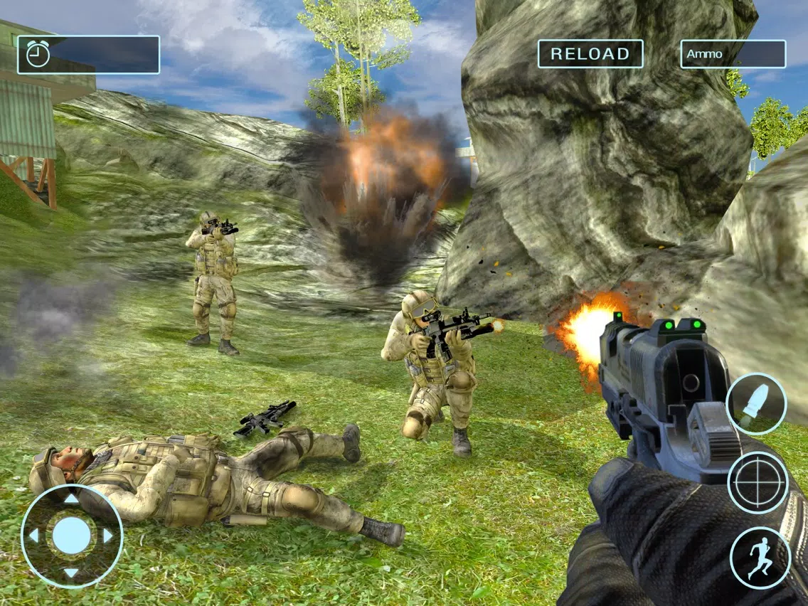 ภาพหน้าจอของ Army Shooting Wars – Aim Target Kill Shot iPad 