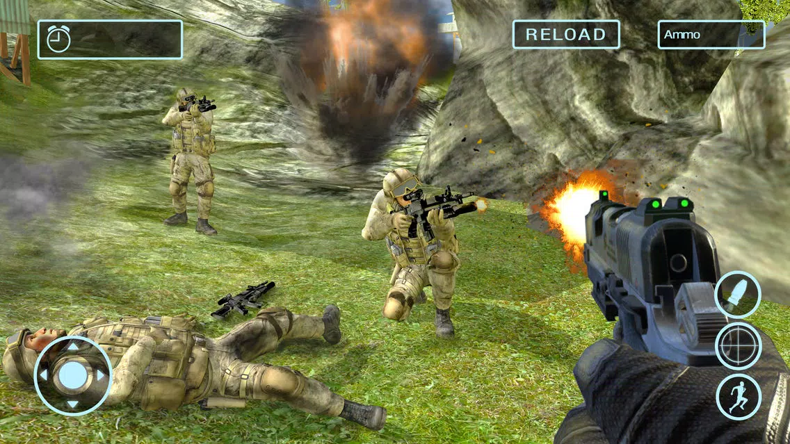 ภาพหน้าจอของ Army Shooting Wars – Aim Target Kill Shot