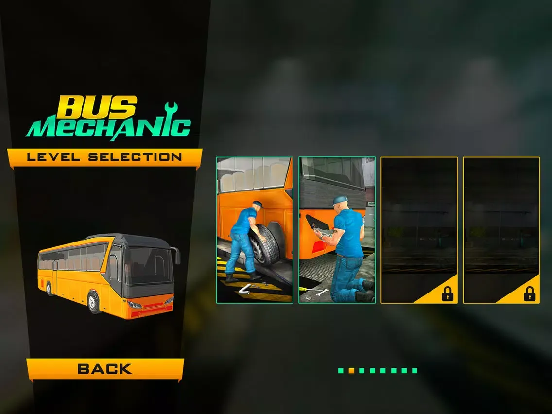Ảnh chụp màn hình của Bus Mechanic Simulator – Scrap Mechanic Garage iPad 