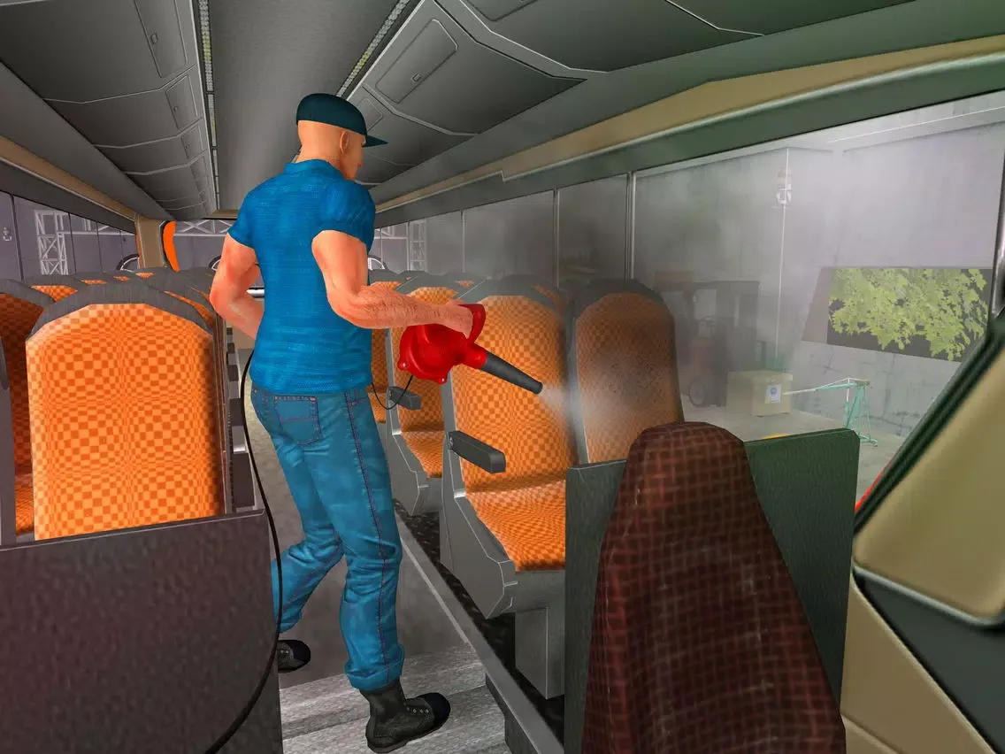 Ảnh chụp màn hình của Bus Mechanic Simulator – Scrap Mechanic Garage iPad 