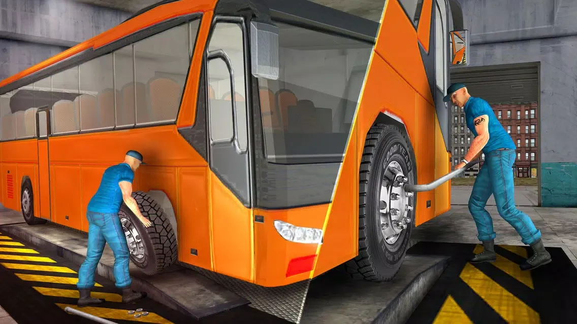 Ảnh chụp màn hình của Bus Mechanic Simulator – Scrap Mechanic Garage