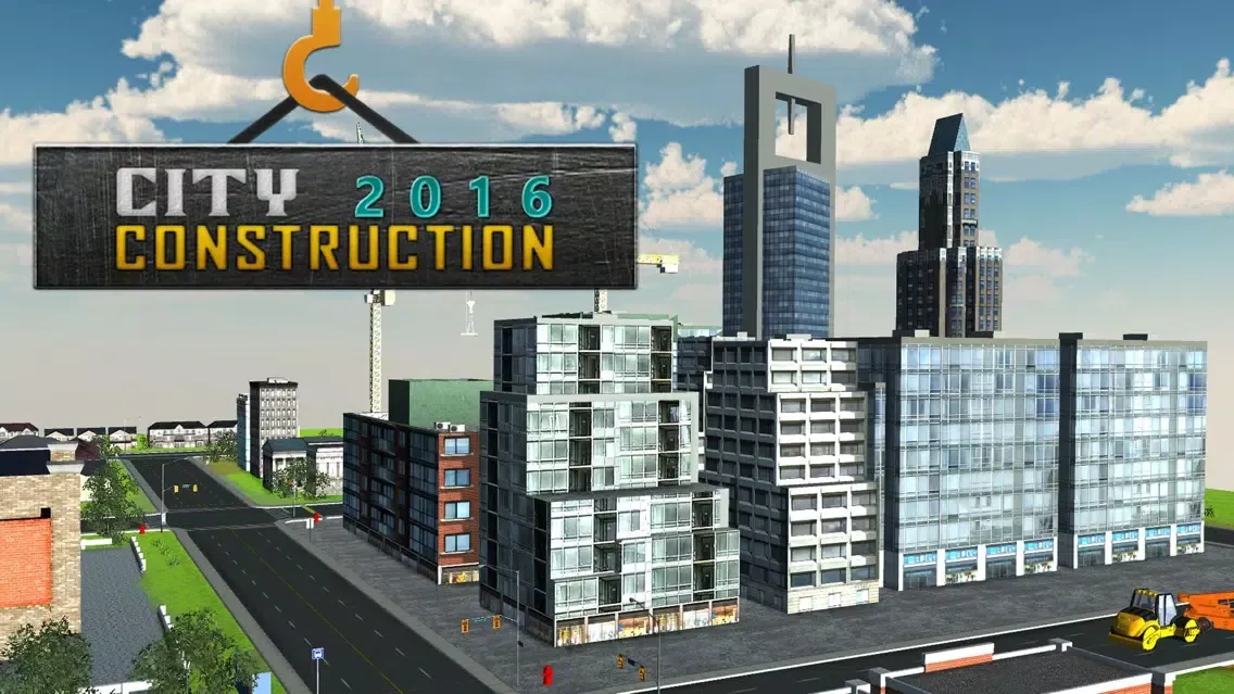 City Construction 2016 – 3D Heavy Cranes and Truck Simulation Screenshots