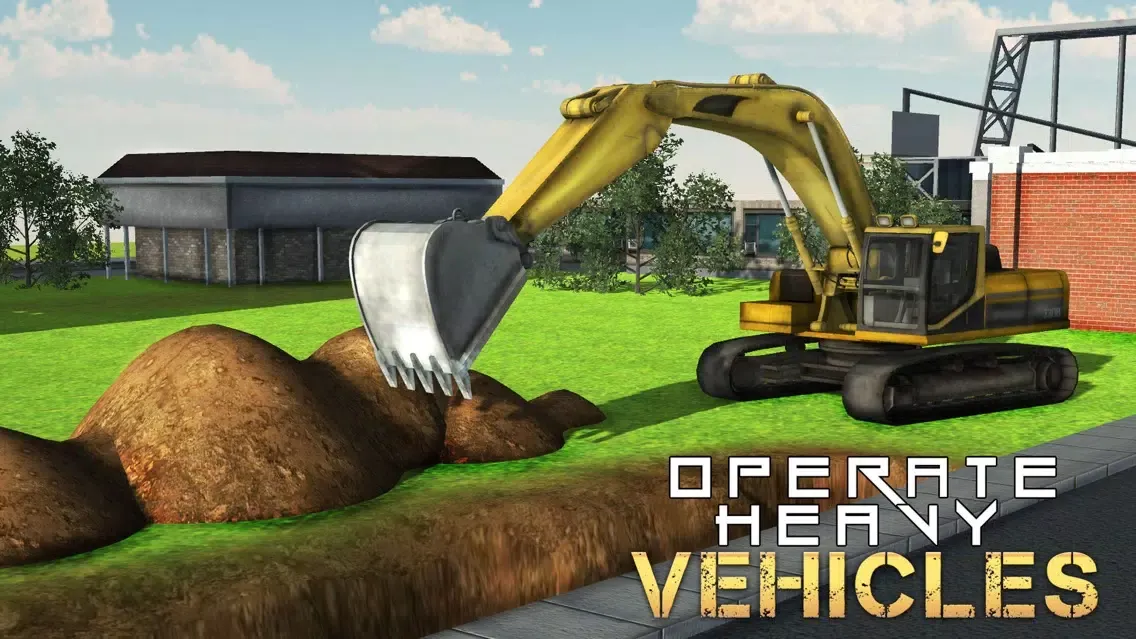City Construction 2016 – 3D Heavy Cranes and Truck Simulation Screenshots