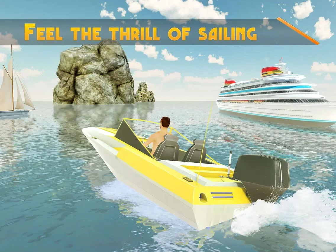 Capturas de tela do Driving Boat Simulator – Ship Parking & Sailing iPad 