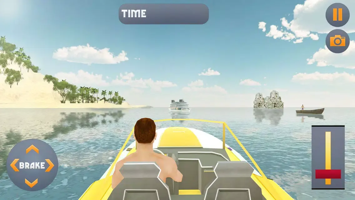 Capturas de tela do Driving Boat Simulator – Ship Parking & Sailing