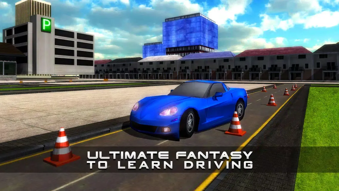 Driving Test Simulator 3D – Real school simulation game应用截图