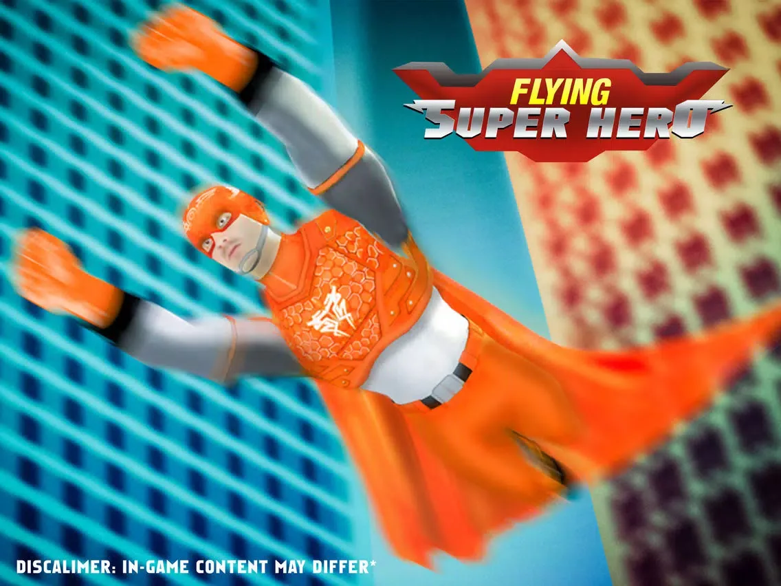 Capturas de pantalla de Flying Superhero Rescue – A Superheroes Game iPad 