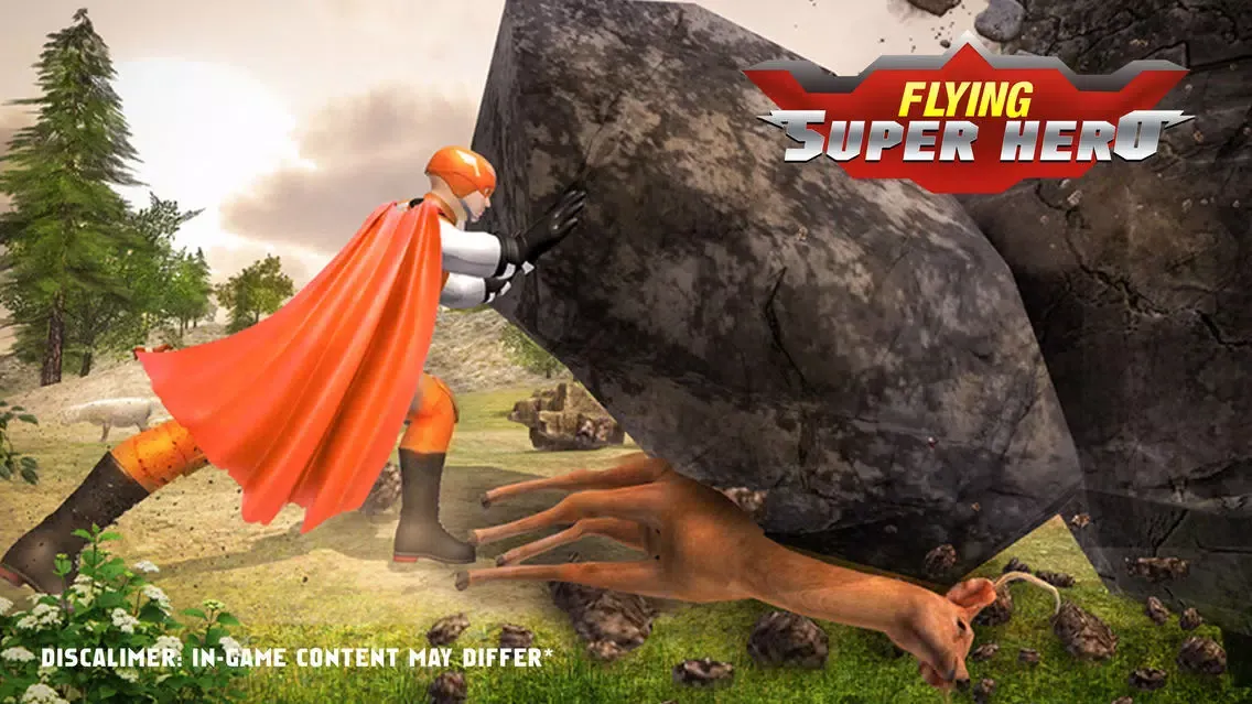 Capturas de pantalla de Flying Superhero Rescue – A Superheroes Game