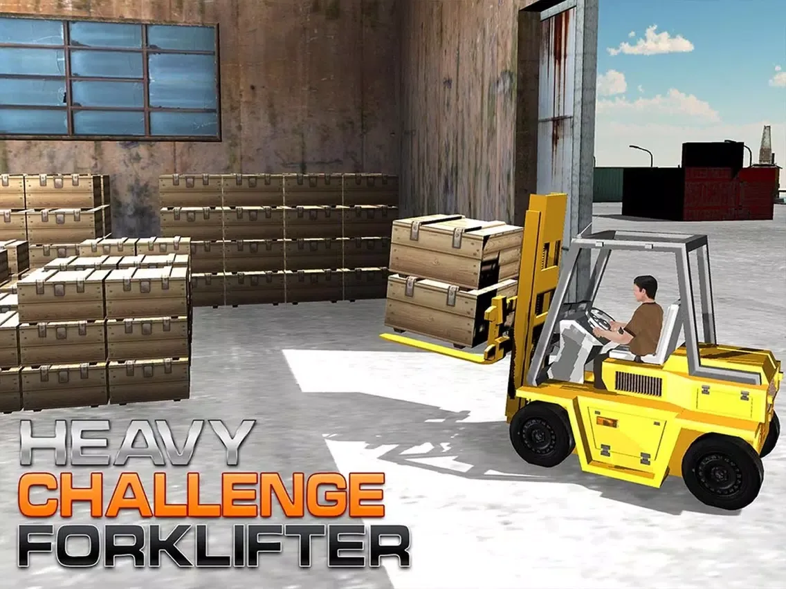 Cargo Forklift Challenge – Carrier Transport Simulation Game iPad  Ekran Görüntüleri