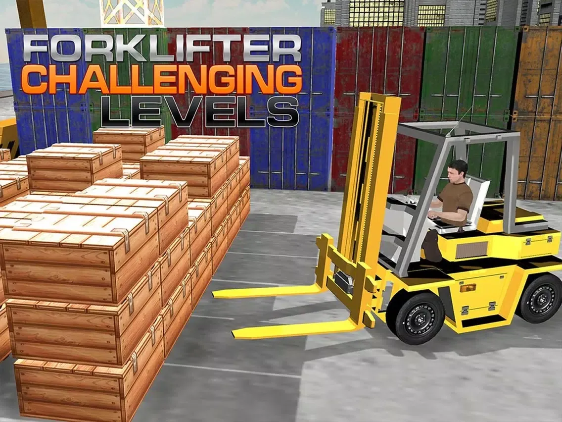 Cargo Forklift Challenge – Carrier Transport Simulation Game iPad  Ekran Görüntüleri