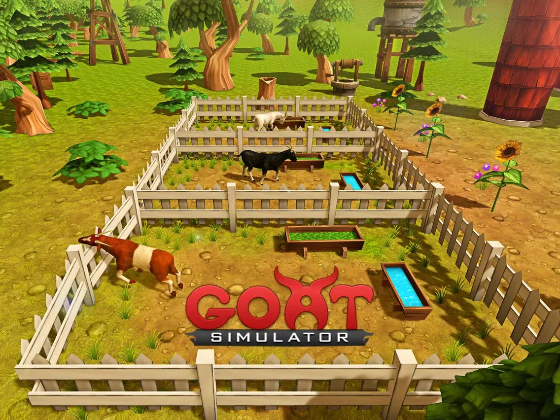 Goat Simulator 3D – A Goats Rampage In the City iPad 应用截图