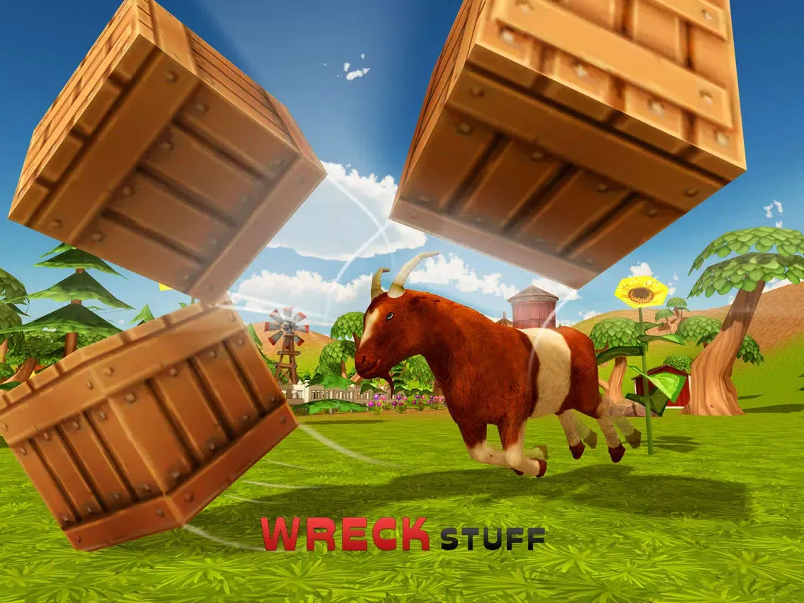 Goat Simulator 3D – A Goats Rampage In the City iPad 应用截图