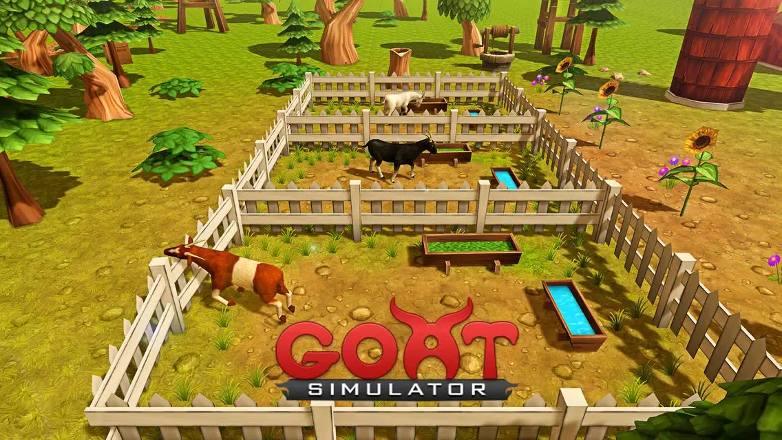 Goat Simulator 3D – A Goats Rampage In the City应用截图