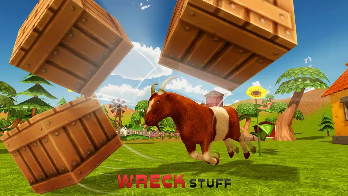 Goat Simulator 3D – A Goats Rampage In the City应用截图
