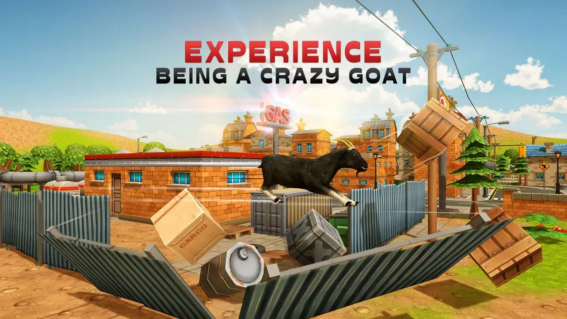 Goat Simulator 3D – A Goats Rampage In the City应用截图