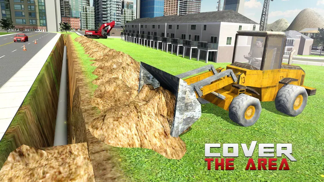 Tangkapan layar Heavy Excavator Crane Simulator 3D – A PRO construction truck driver challenge