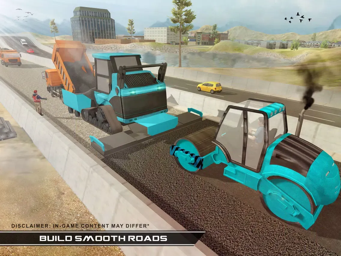 Captures d'écran de Highway Road Construction - Be A Pro City Builder iPad 