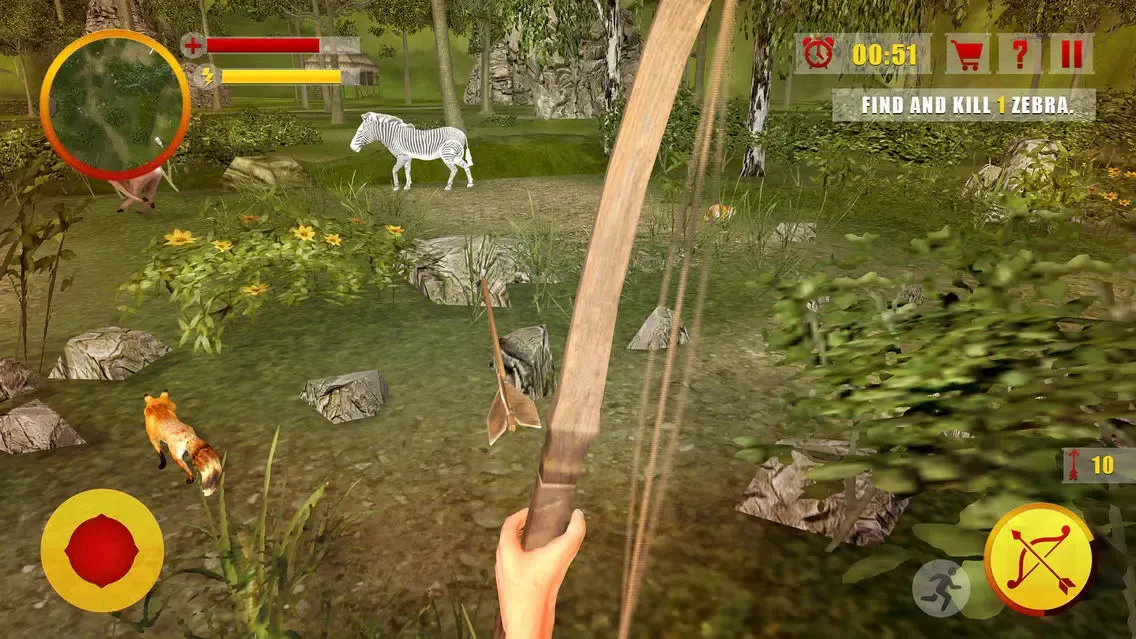 Ảnh chụp màn hình của Jungle Hunt Archery Master - Bow and Arrow Hunter