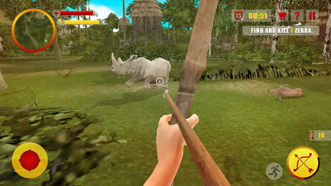 Ảnh chụp màn hình của Jungle Hunt Archery Master - Bow and Arrow Hunter