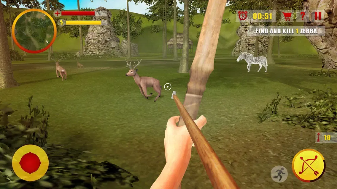 Ảnh chụp màn hình của Jungle Hunt Archery Master - Bow and Arrow Hunter