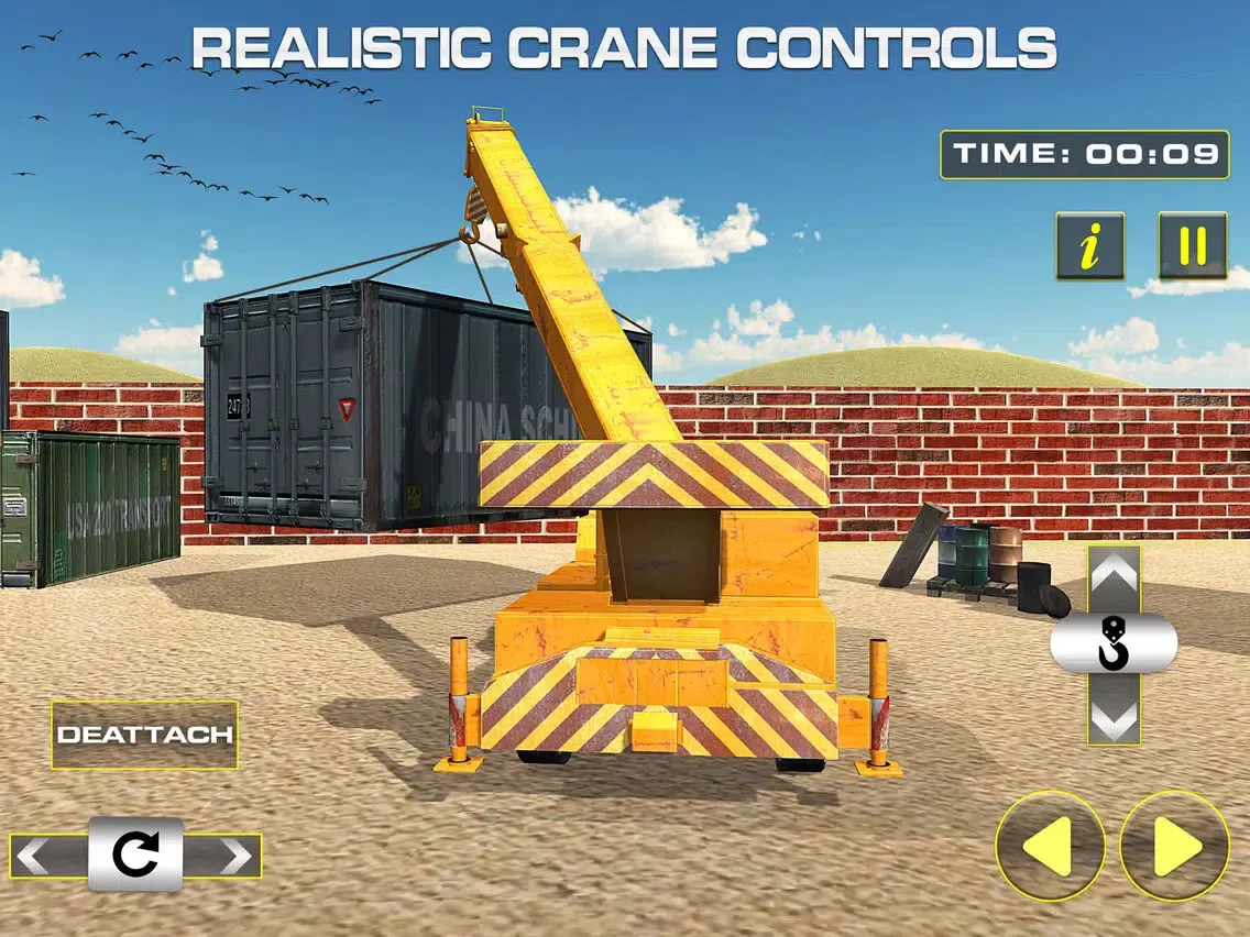Capturas de pantalla de Loader Crane Simulator – Cargo Forklift Drive iPad 