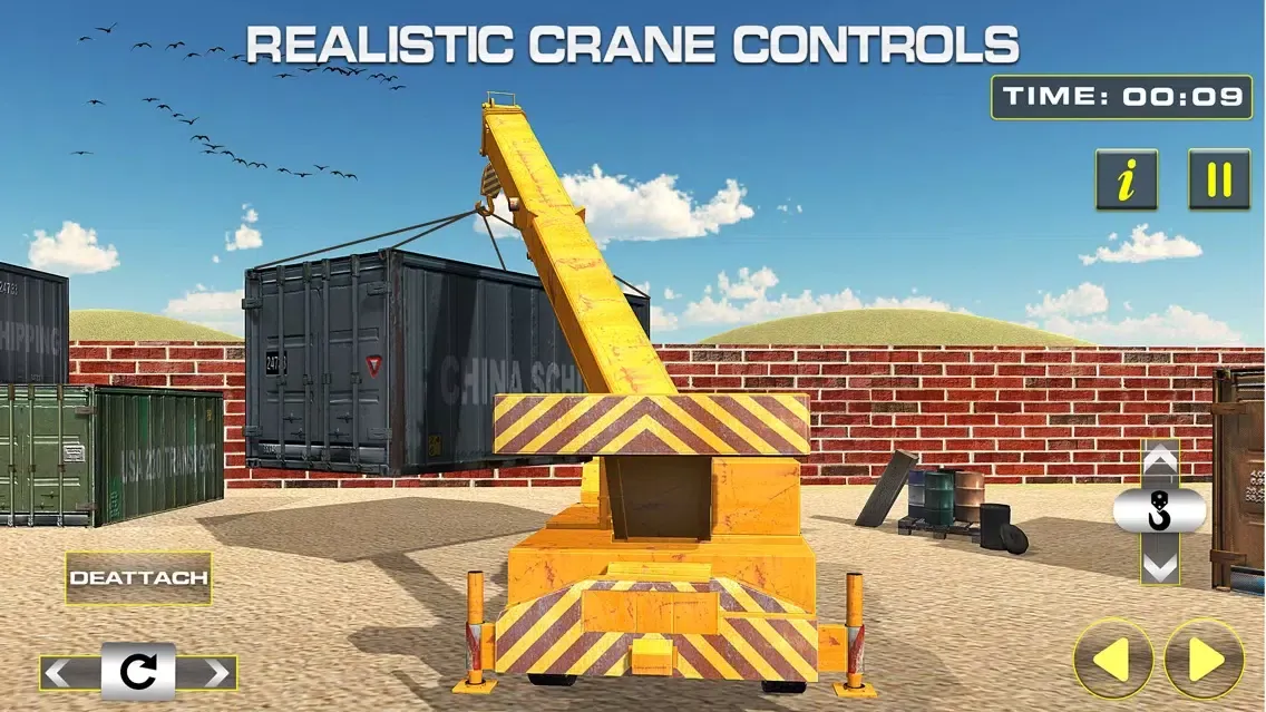 Capturas de pantalla de Loader Crane Simulator – Cargo Forklift Drive