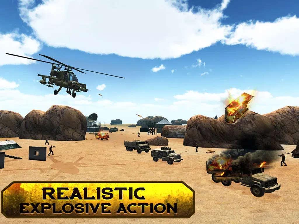 Скриншоты Mount Helicopter Combat 3D iPad 