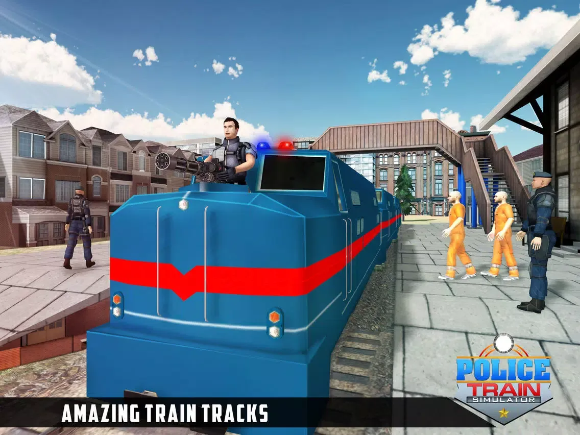 Screenshot di Police Train Simulator – The Gunship Battle Zone iPad 