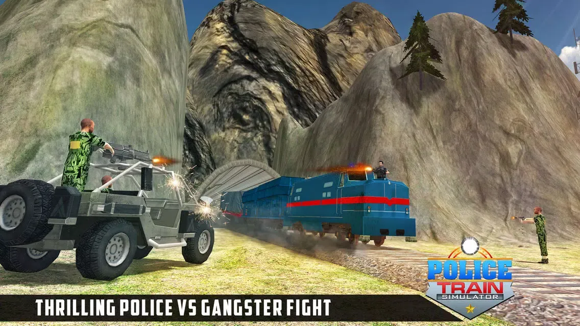 Screenshot di Police Train Simulator – The Gunship Battle Zone