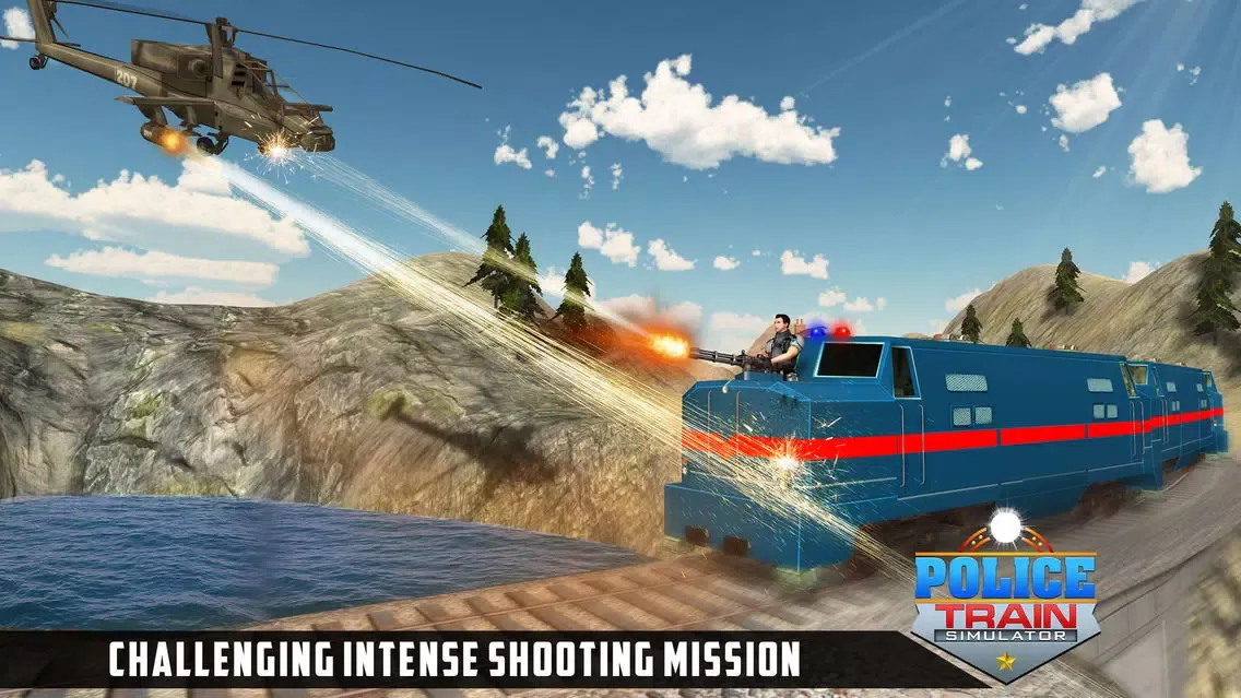 Screenshot di Police Train Simulator – The Gunship Battle Zone