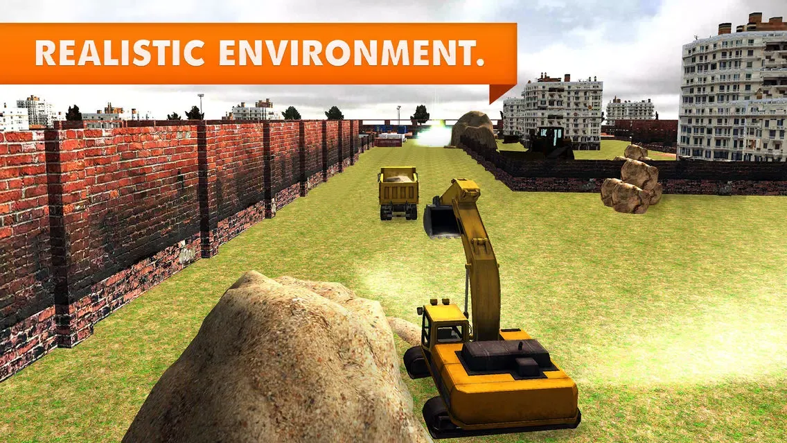 Zrzuty ekranu Sand Excavator Truck Simulator – real 3D construction crane game