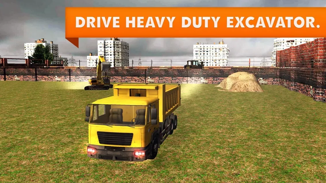 Zrzuty ekranu Sand Excavator Truck Simulator – real 3D construction crane game