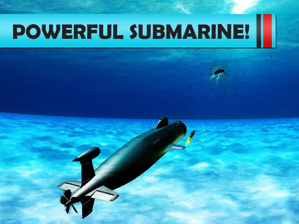 Captures d'écran de Navy War Submarine 3D iPad 