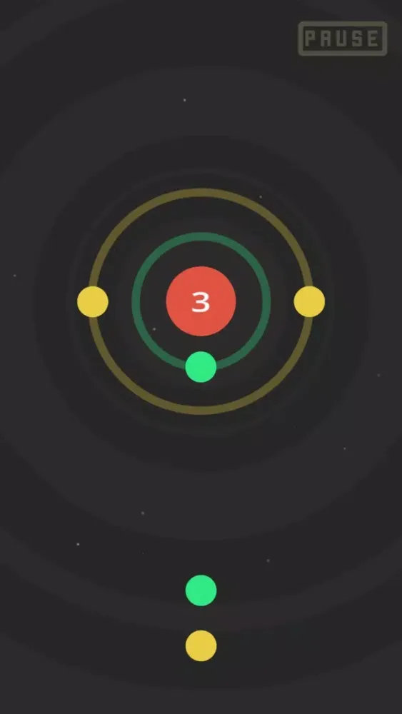 Ảnh chụp màn hình của Orbit Frenzy