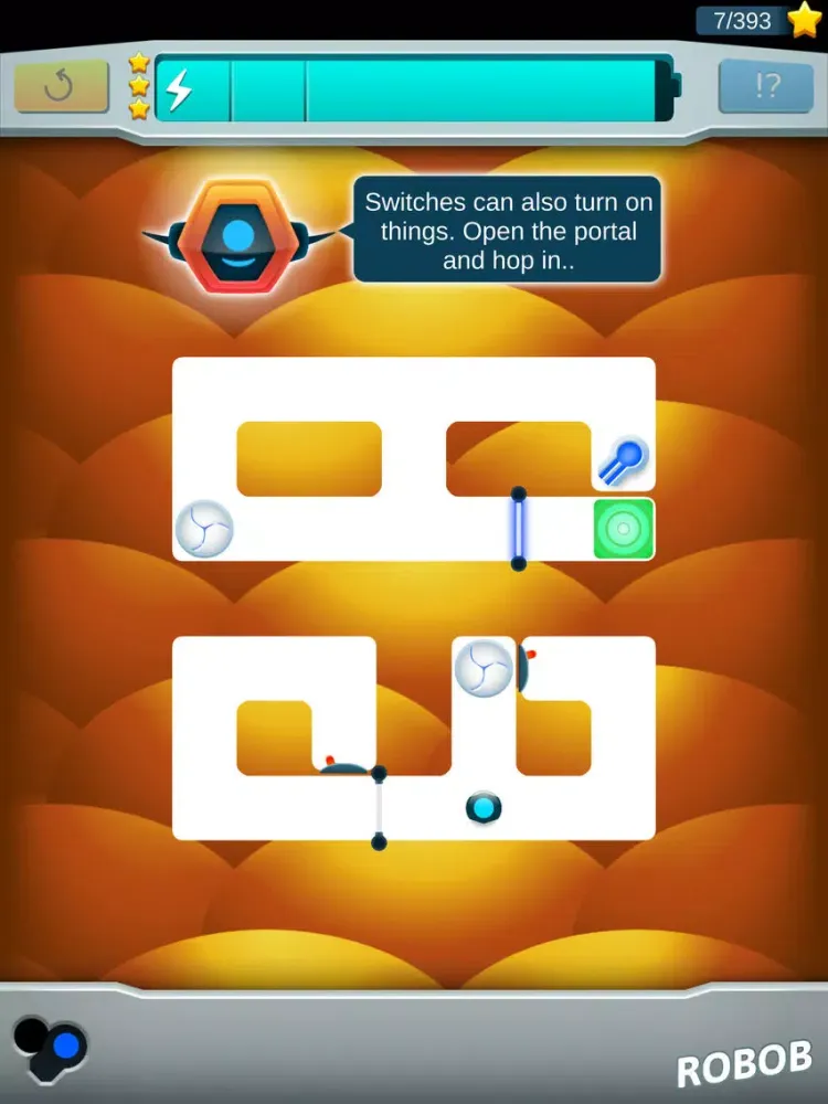 Capturas de tela do Robob Escape Game iPad 
