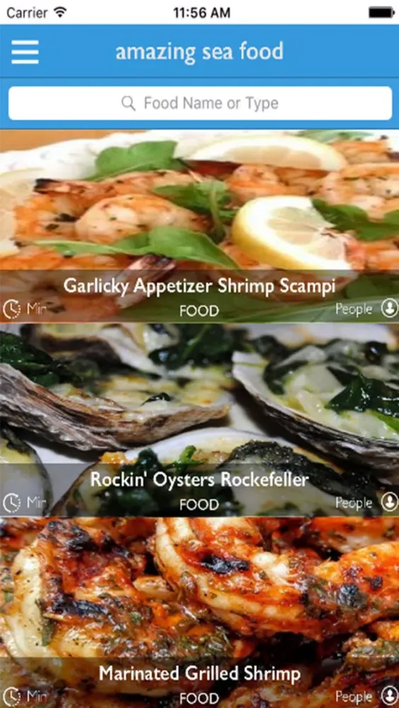 ภาพหน้าจอของ amazing sea food