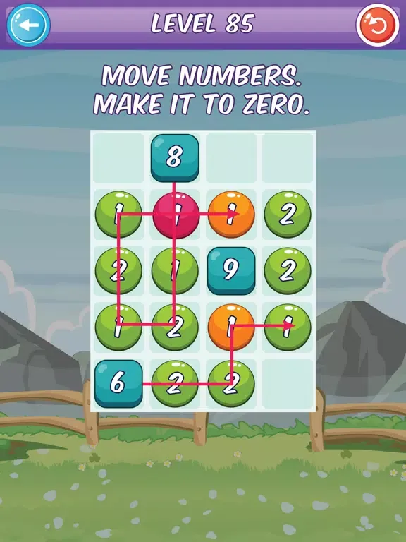 Sum Tracks - Connect Numbers iPad 應用截圖