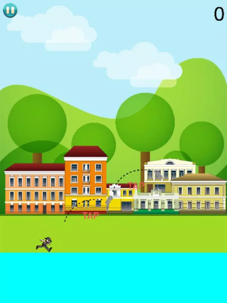 Tangkapan layar Danger Dash Run - Crazy Jump iPad 