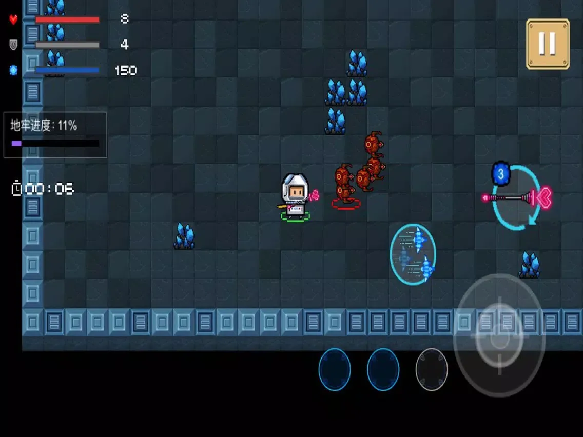 Tangkapan skrin Krypton Knight iPad 