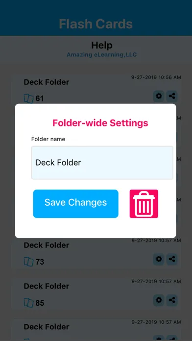 Easy FlashCard Maker Ekran Görüntüleri
