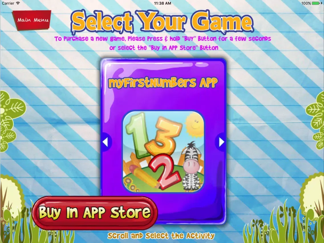 My First Words - Shapes and Fruits iPad 应用截图
