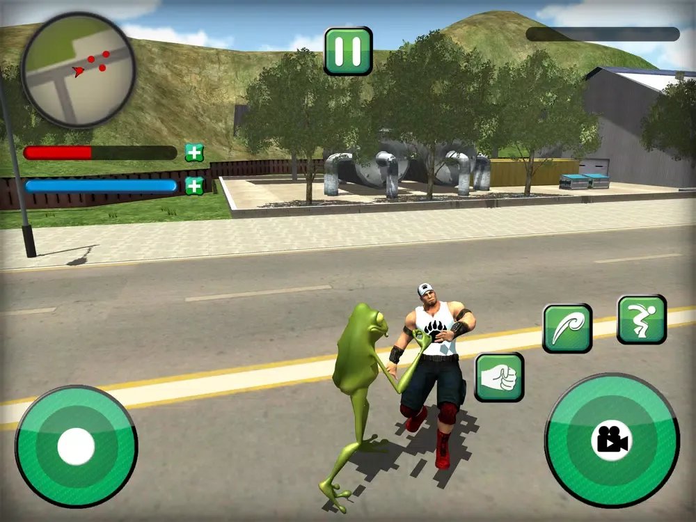 Screenshot di Amazing frog 3D? iPad 
