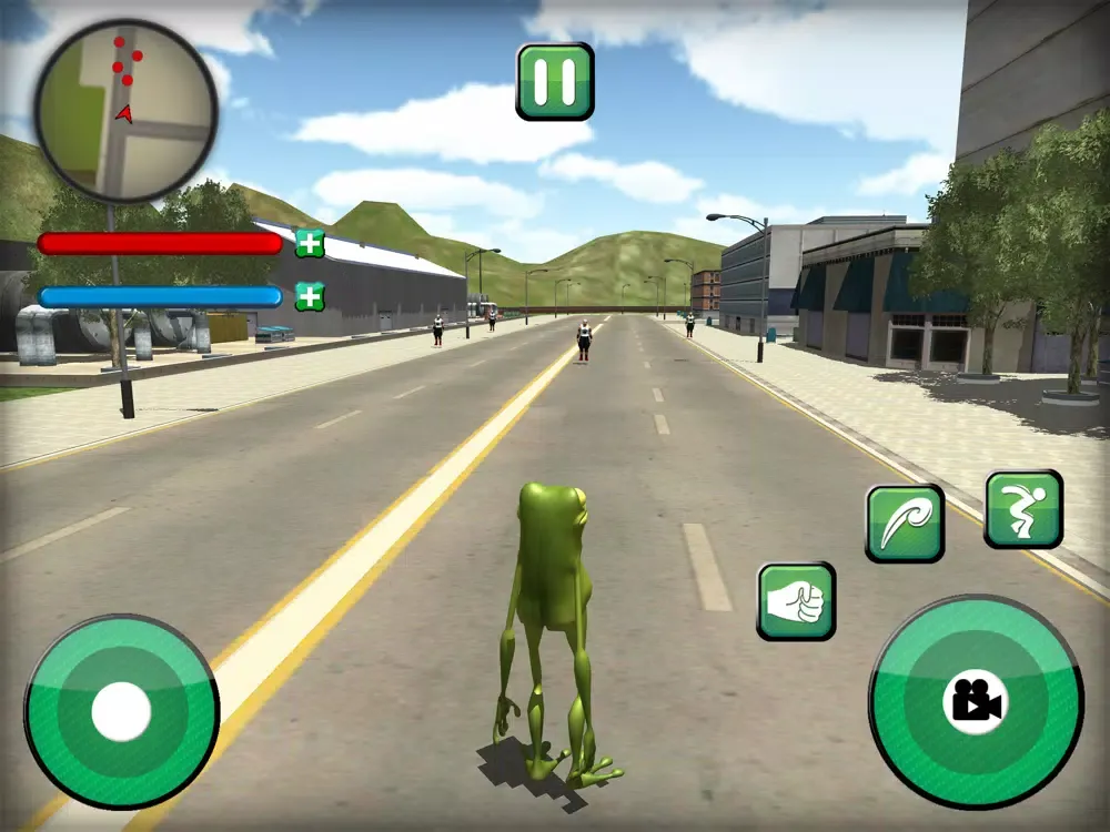Screenshot di Amazing frog 3D? iPad 