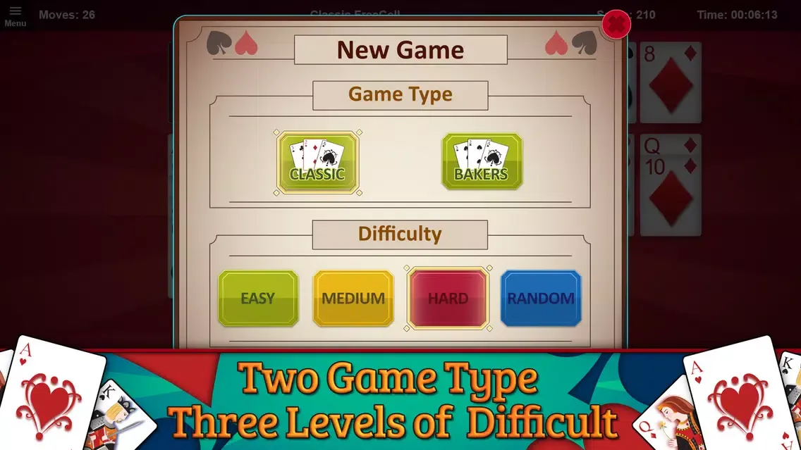 Capturas de pantalla de Amazing FreeCell Solitaire
