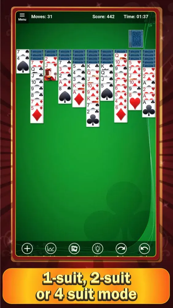 Amazing Spider Solitaire スクリーンショット