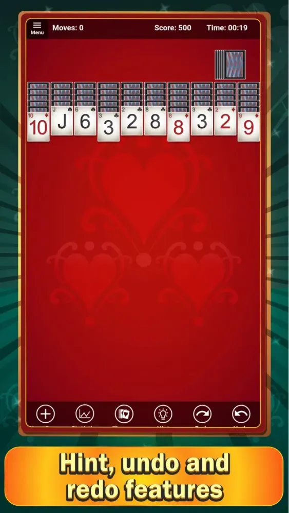 Amazing Spider Solitaire スクリーンショット