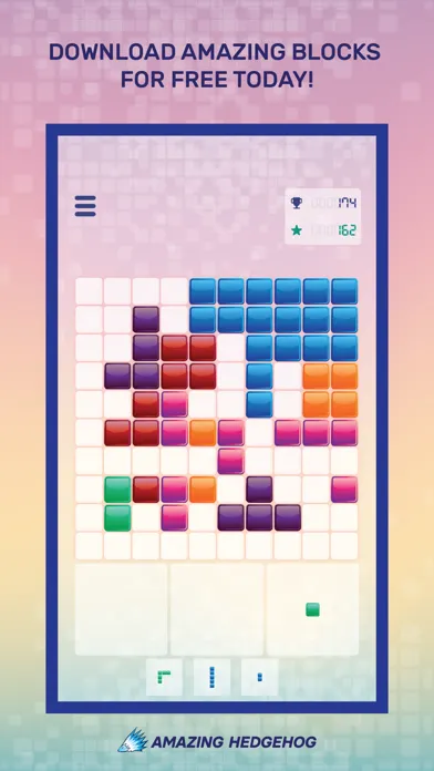 Capturas de tela do Amazing Squares