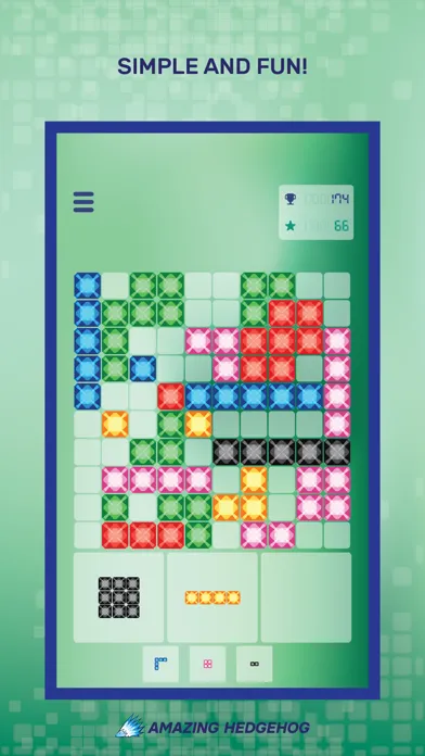 Capturas de tela do Amazing Squares