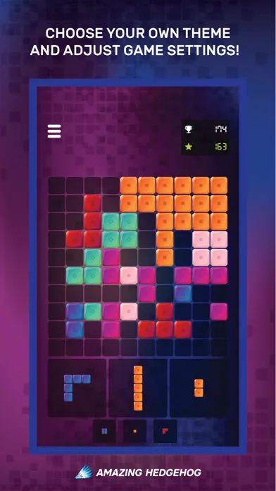 Capturas de tela do Amazing Squares